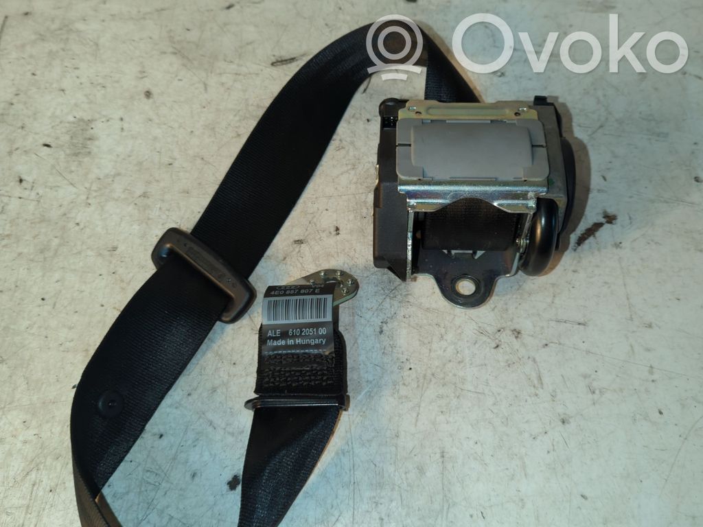 Audi A8 S8 D3 4E Rear seatbelt 