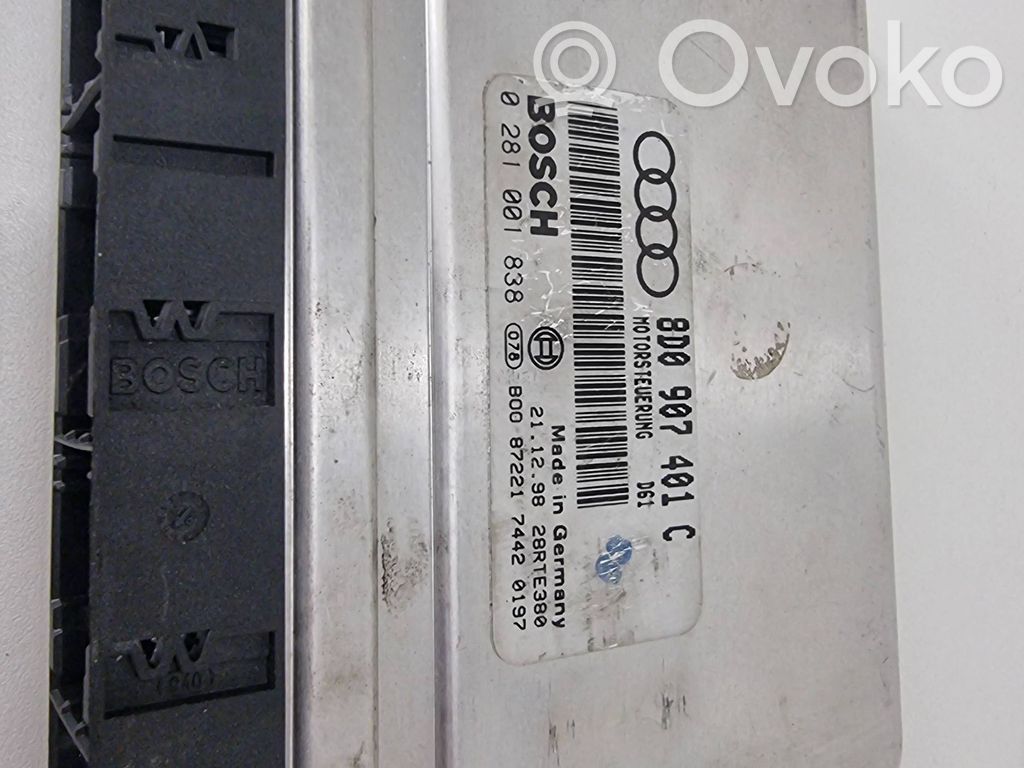 Engine control unit/module   8D0907401C