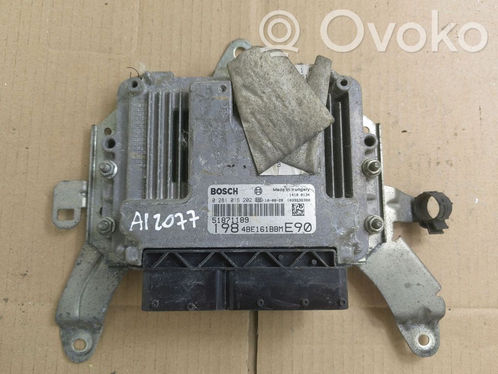 Fiat Bravo Sterownik / Moduł ECU 