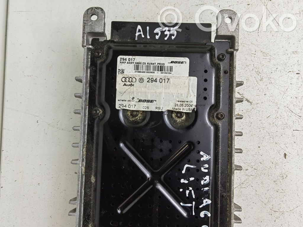 Audi A4 S4 B6 8E 8H Amplificatore 