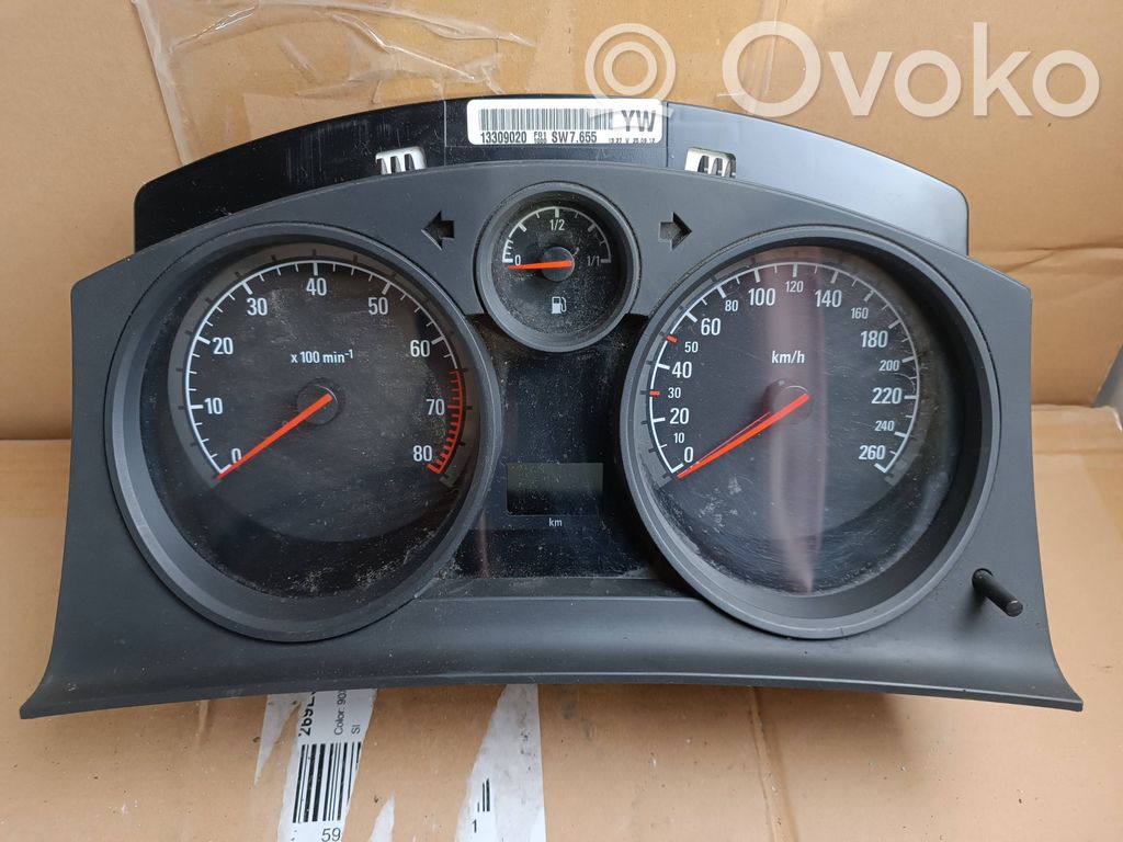 Opel Astra H Vitezometru (grup de instrumente) 