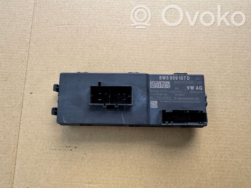 Audi A6 S6 C8 4K Sterownik / Moduł elektrycznej klapy tylnej / bagażnika 