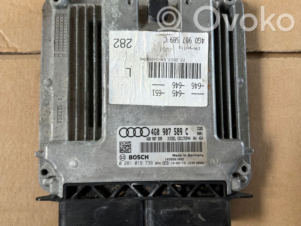 Audi A6 S6 C7 4G Engine control unit/module 