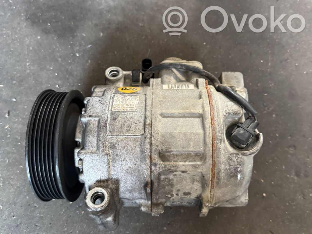 Porsche Cayenne (92A) Kompresor / Sprężarka klimatyzacji A/C 