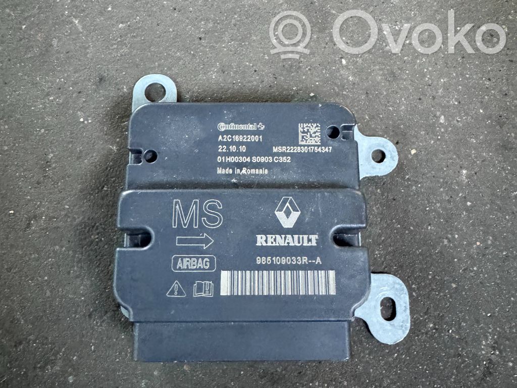Renault Express Airbag control unit/module 