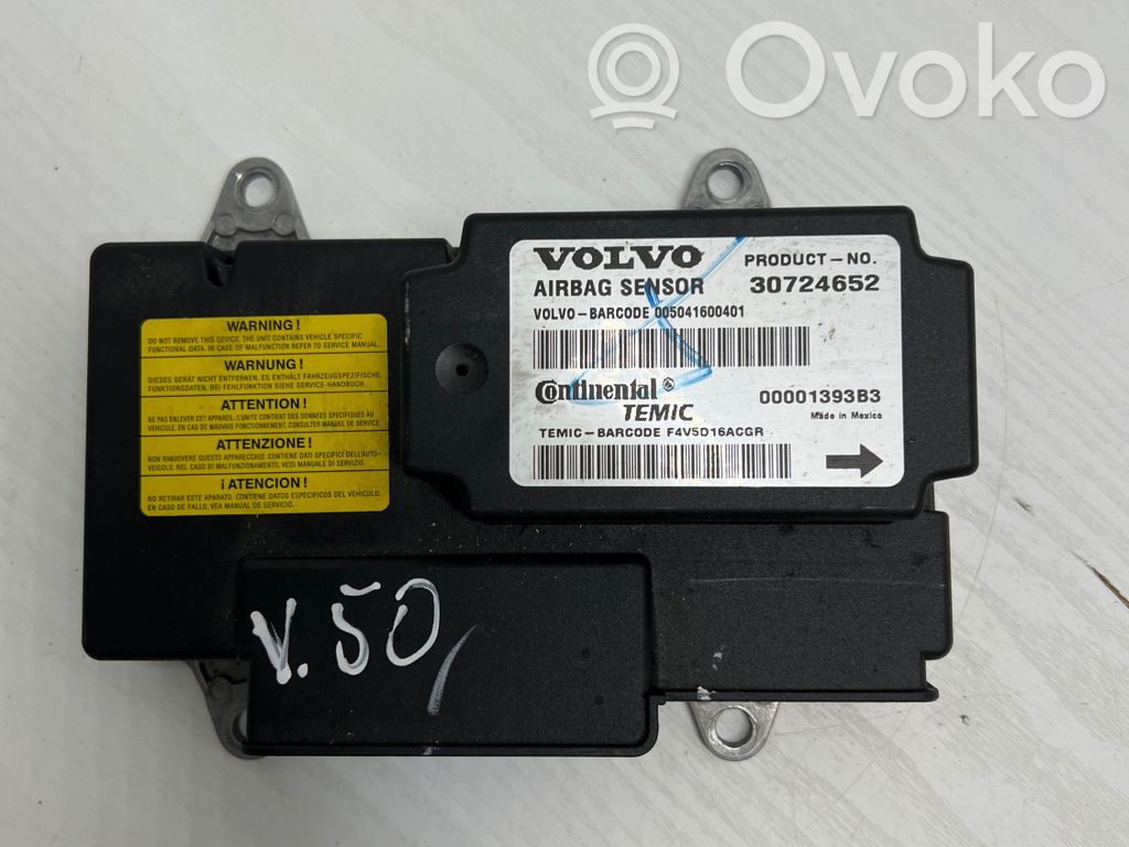 Airbag control unit/module   30724652,00001393B3