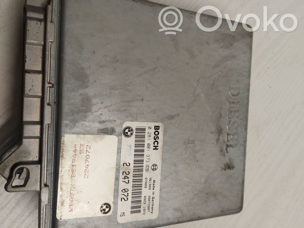 Engine control unit/module   0281001373,28RTD907,2247072