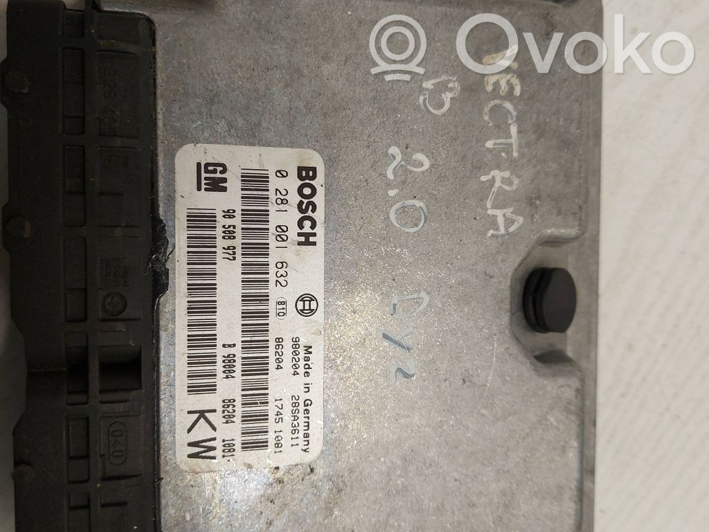 Opel Vectra B Engine control unit/module 