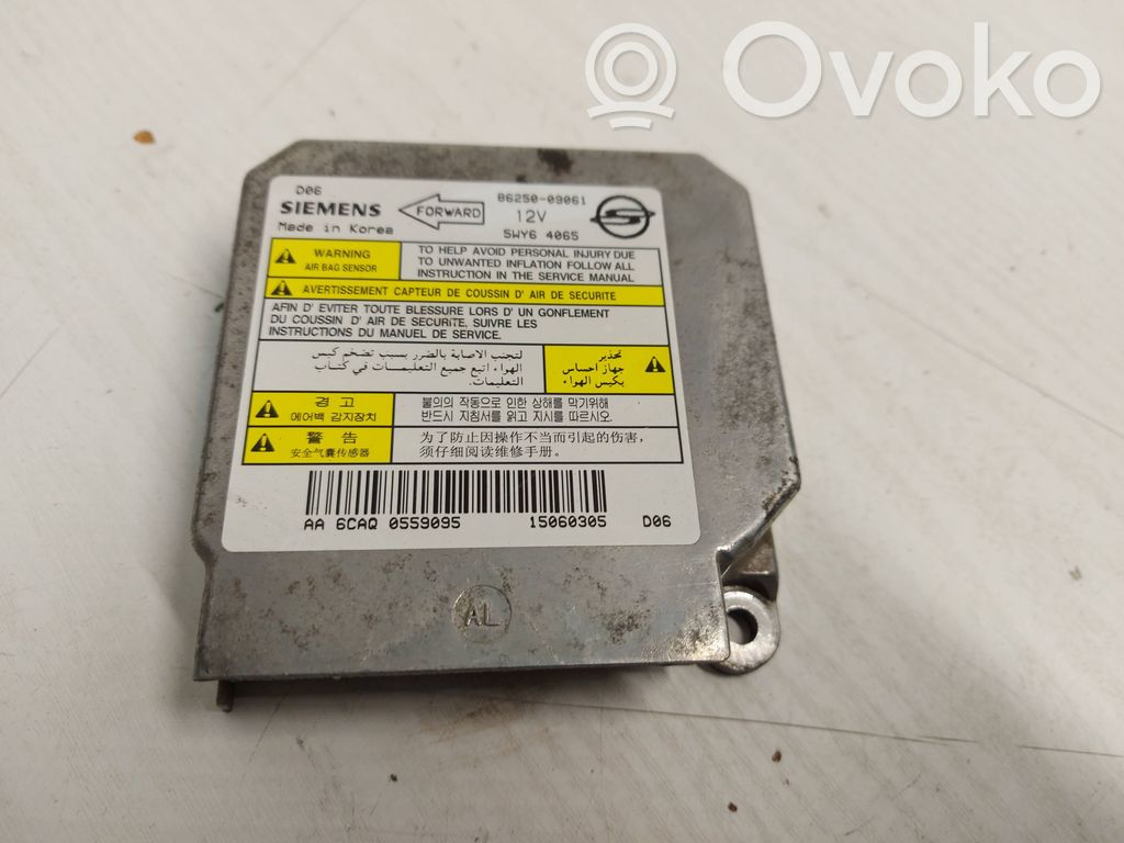 SsangYong Kyron Airbag control unit/module 