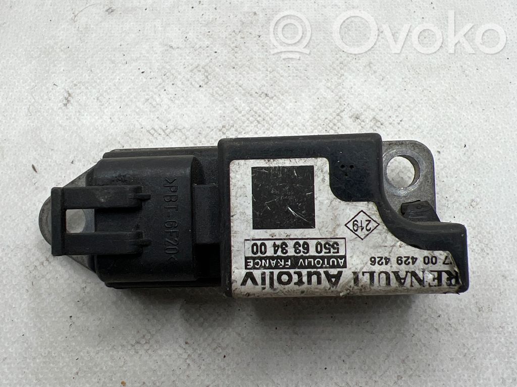 Renault Scenic I Airbagsensor Crashsensor Drucksensor 