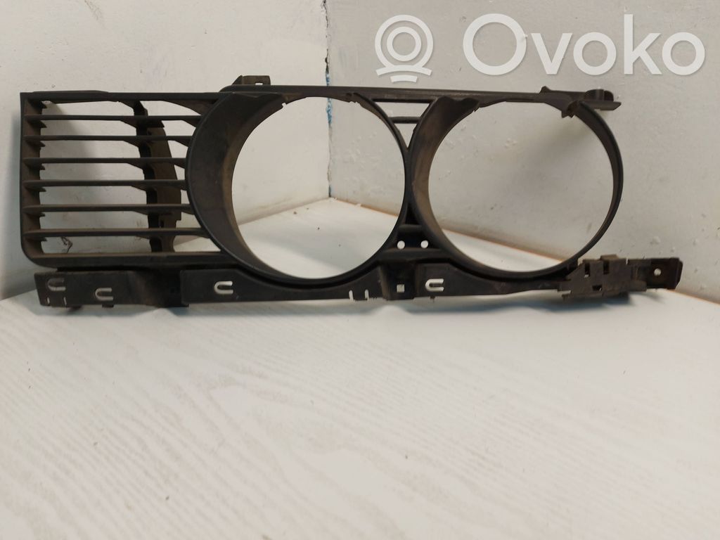 Front bumper upper radiator grill