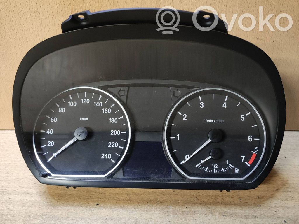 BMW 1 E81 E87 Speedometer (instrument cluster) 