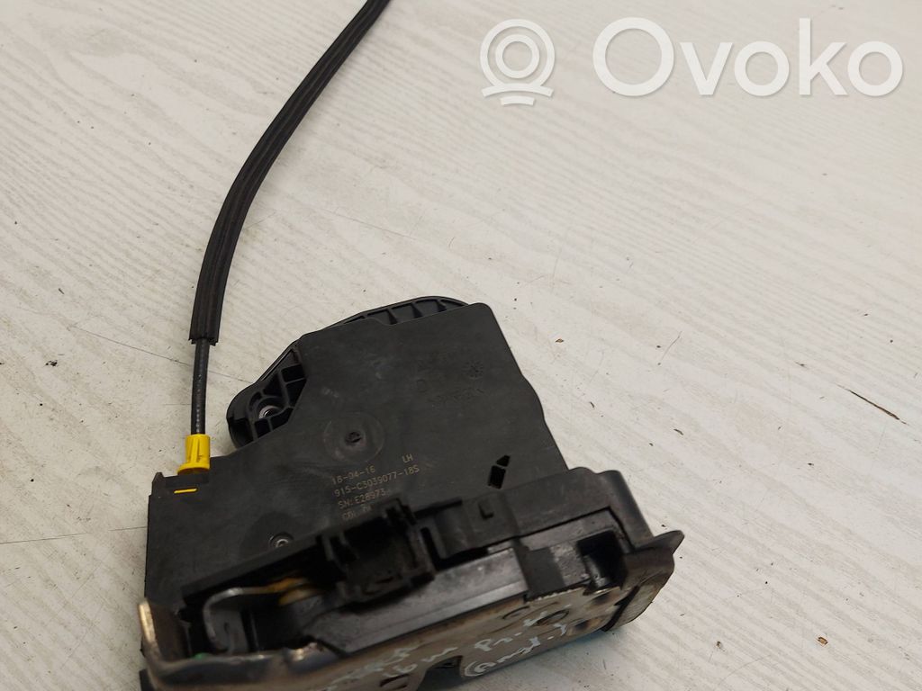 Opel Astra K Front door lock 