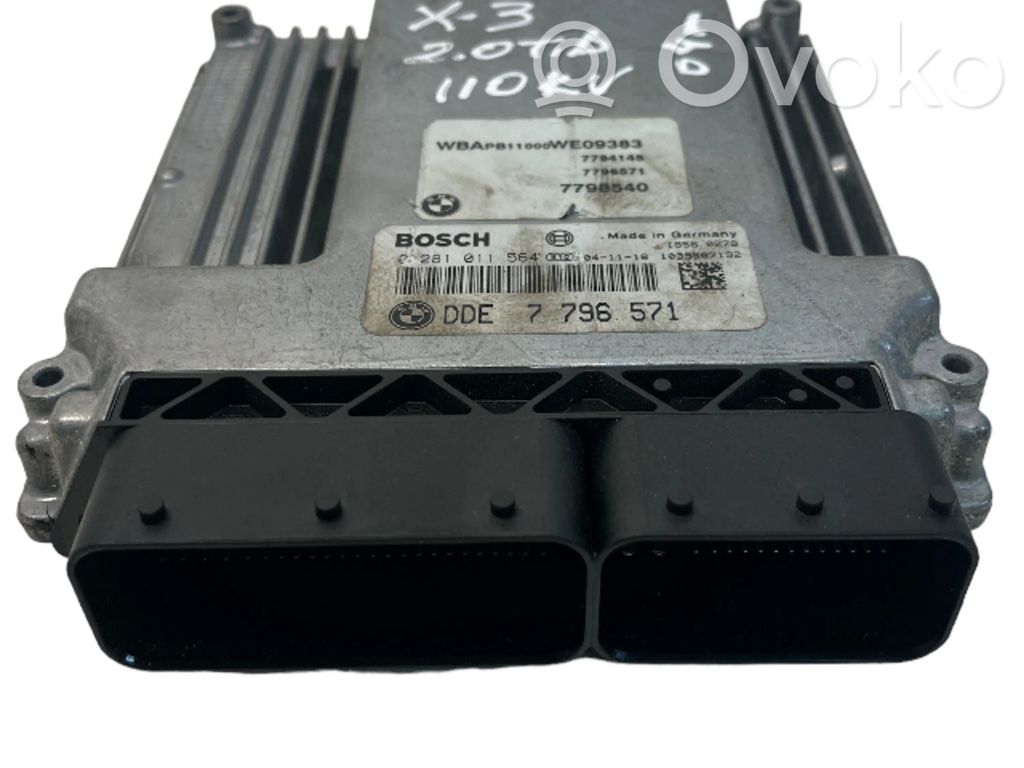 BMW X3 E83 Engine control unit/module 