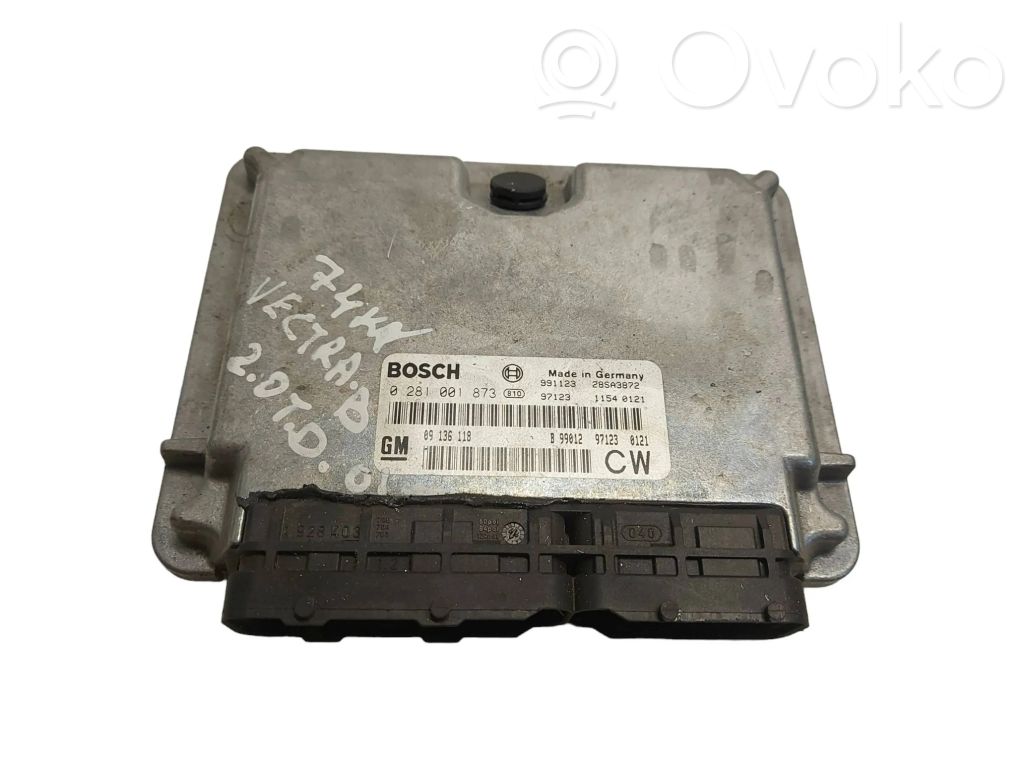 Engine control unit/module   0281001873,09136118,28SA3872