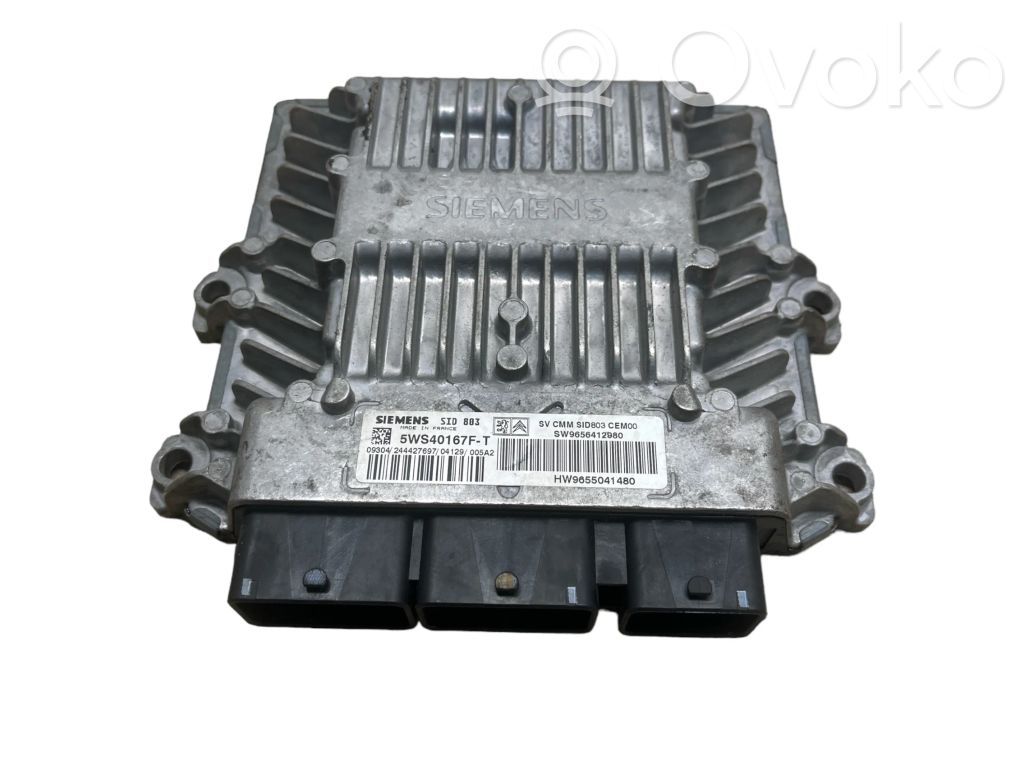 Peugeot 407 Engine control unit/module 