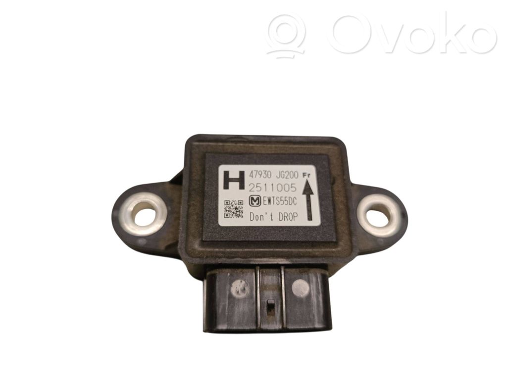 Nissan Leaf I (ZE0) ESP acceleration yaw rate sensor 