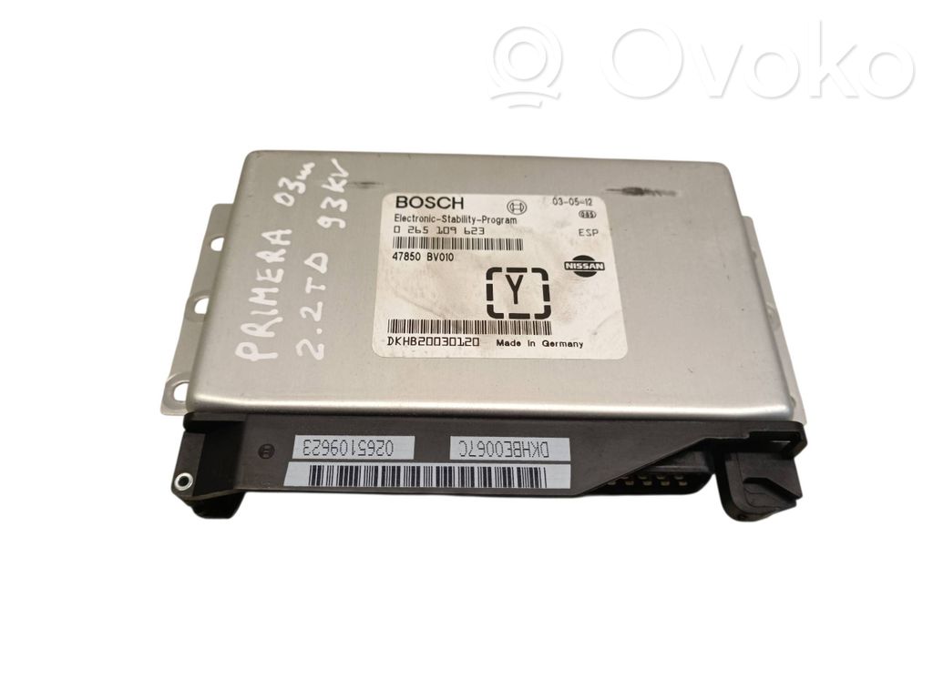 Nissan Primera ESP (stability system) control unit 