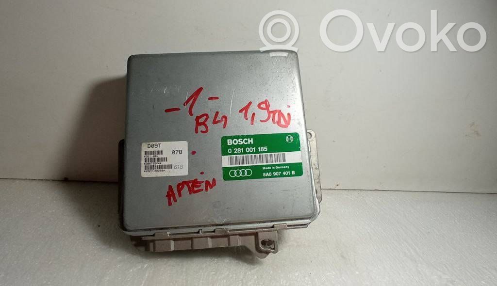 Engine control unit/module   0281001185,8A0907401B