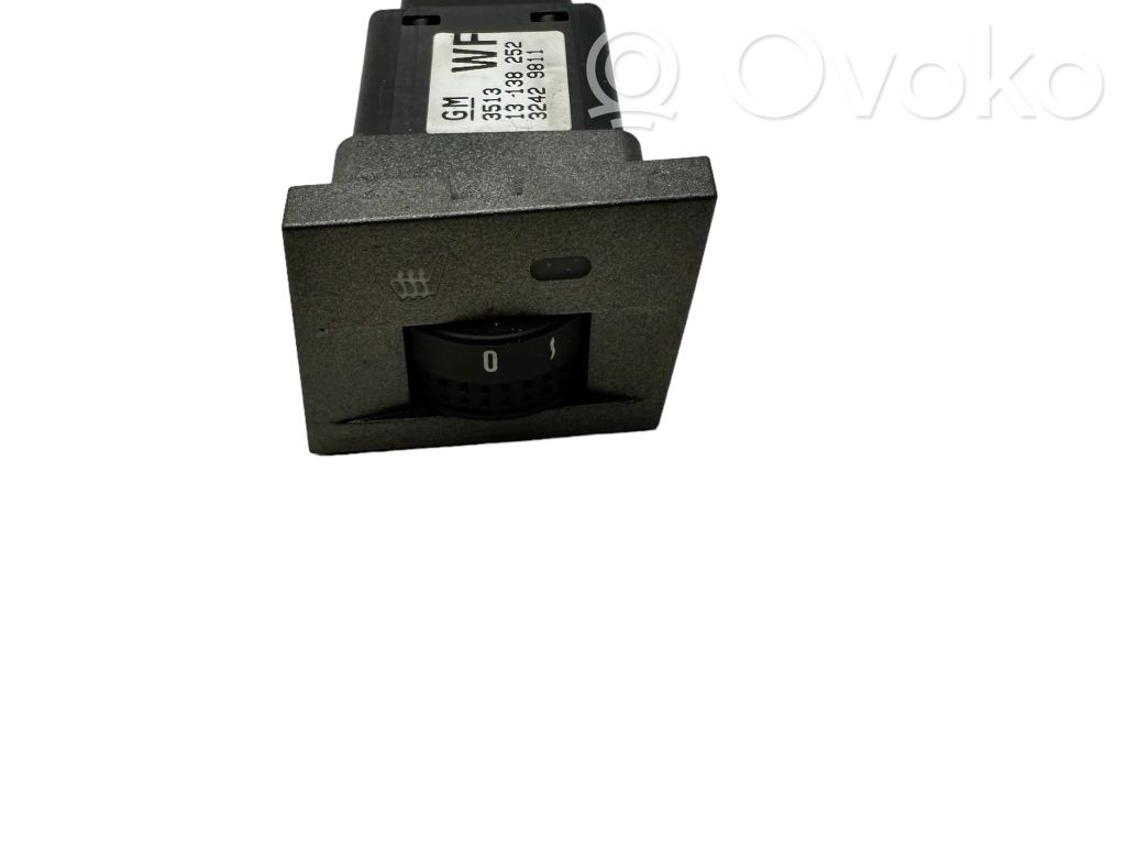 Opel Vectra C Seat heating switch 