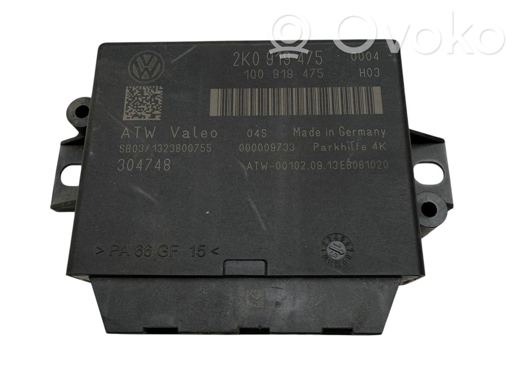 Volkswagen Caddy Parking PDC control unit/module 