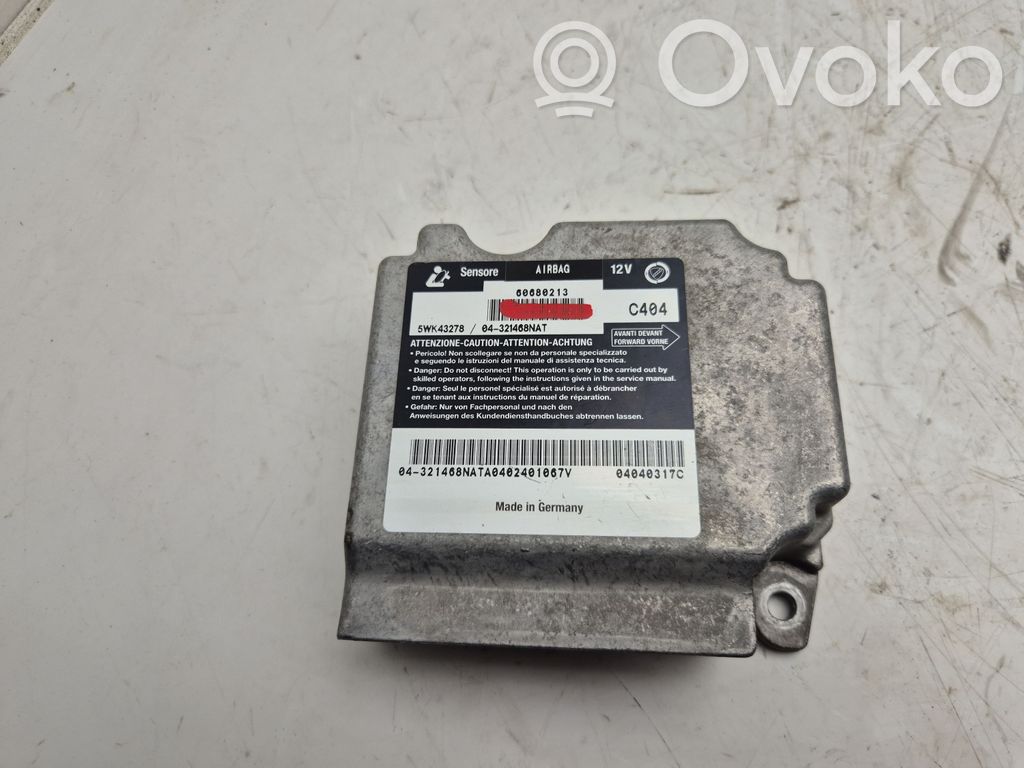 Alfa Romeo 156 Airbag control unit/module 