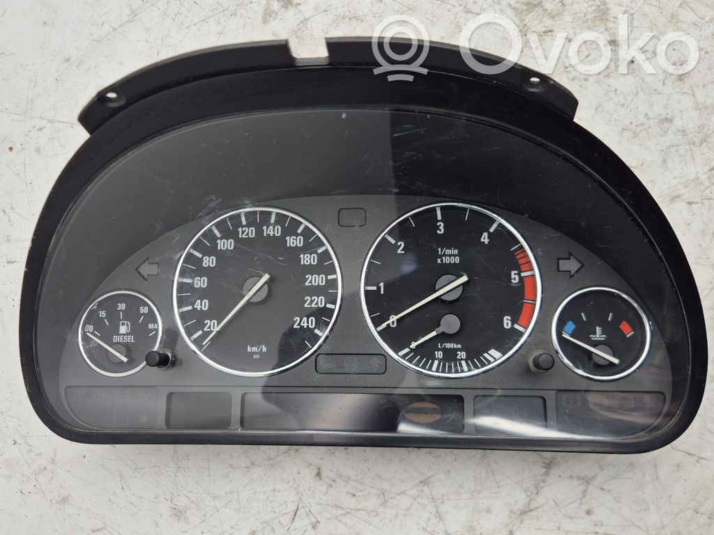 BMW 5 E39 Speedometer (instrument cluster) 