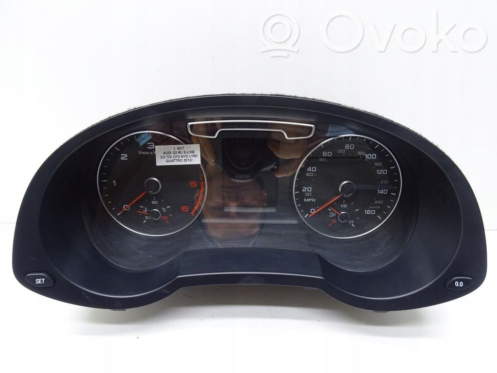 Audi Q3 8U Speedometer (instrument cluster) 