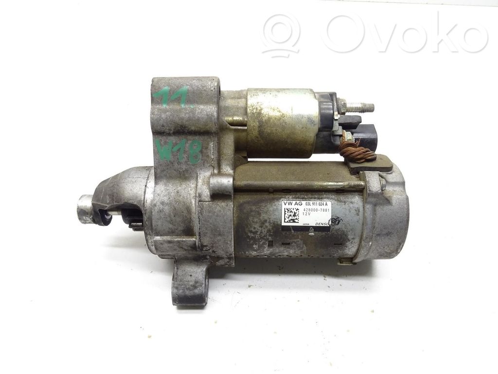 Motor de arranque   03L911024A,03L911024A,KAMWACH,646,JANIK,KAMIL,KAMWACH