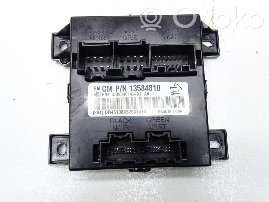 Module de commande de siège   13584810,13584810