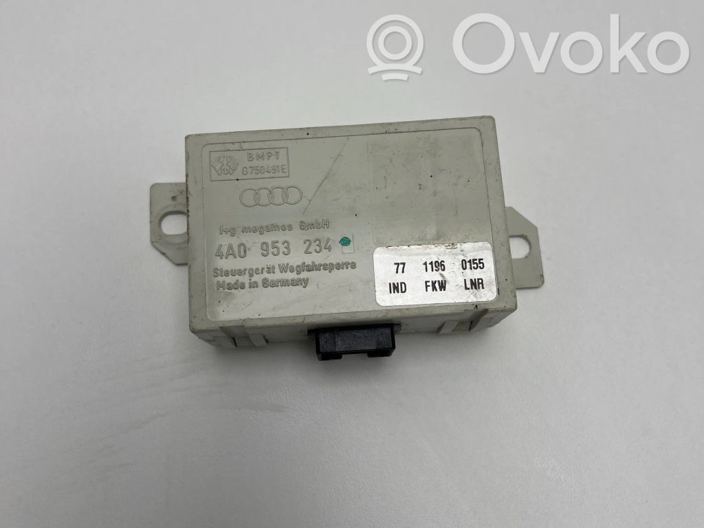 Immobilizer control unit/module   4A0953234,G750491E