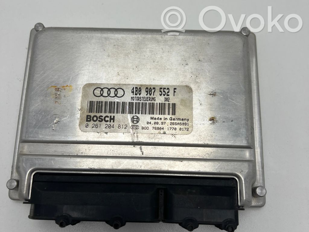 Engine control unit/module   4B0907552F,26SA5991,0261204812
