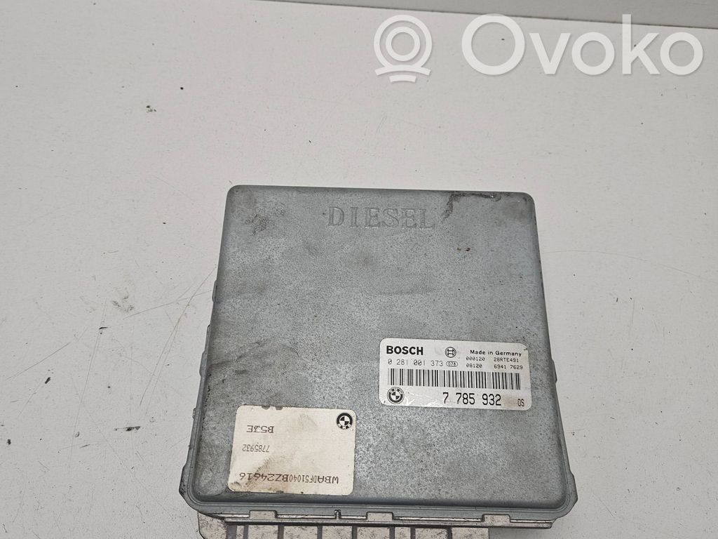 BMW 5 E39 Unidad de control/módulo del motor 