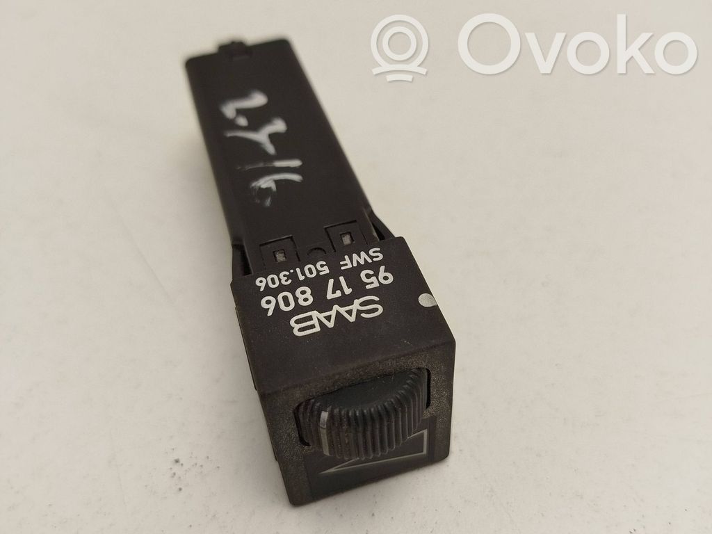 Saab 9000 CD Panel lighting control switch 