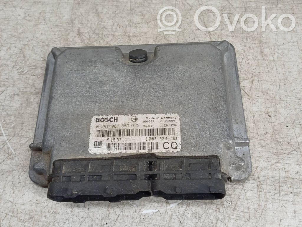Engine control unit/module   09133267,28SA3994,0281001869