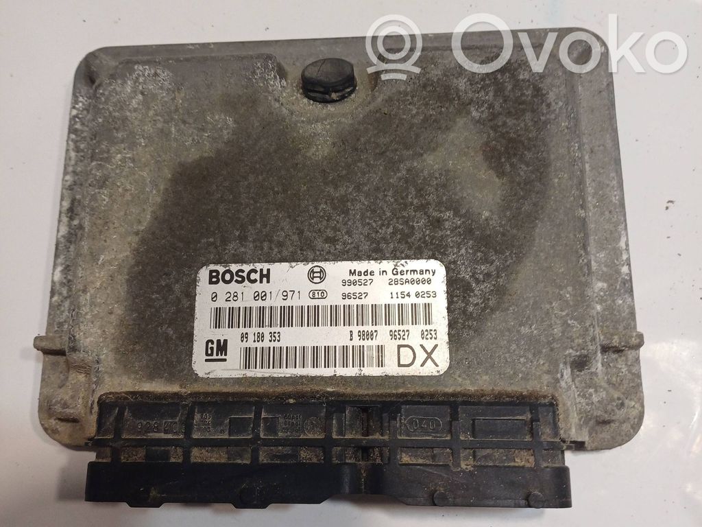 Opel Astra G Engine control unit/module 
