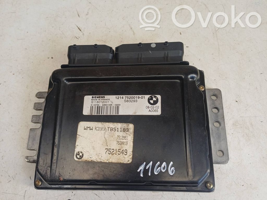 Mini One - Cooper R50 - 53 Engine control unit/module 