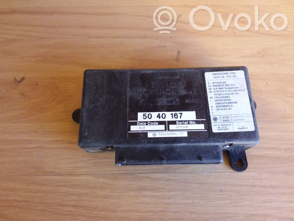 Saab 9-5 Komforto modulis 
