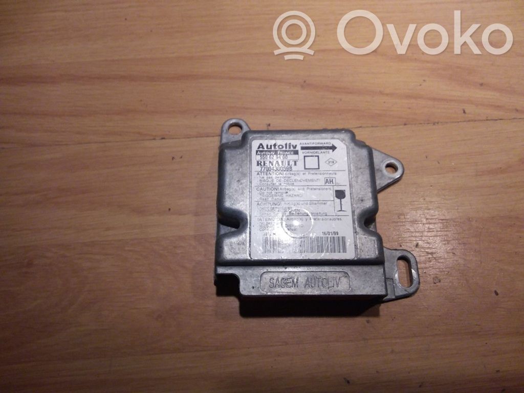 Renault Megane I Unitate/modul de comandă airbaguri 