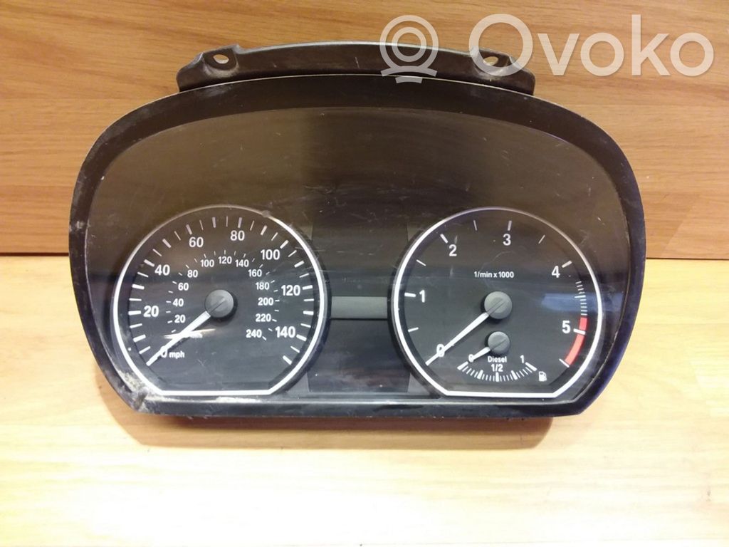 BMW 1 E82 E88 Speedometer (instrument cluster) 