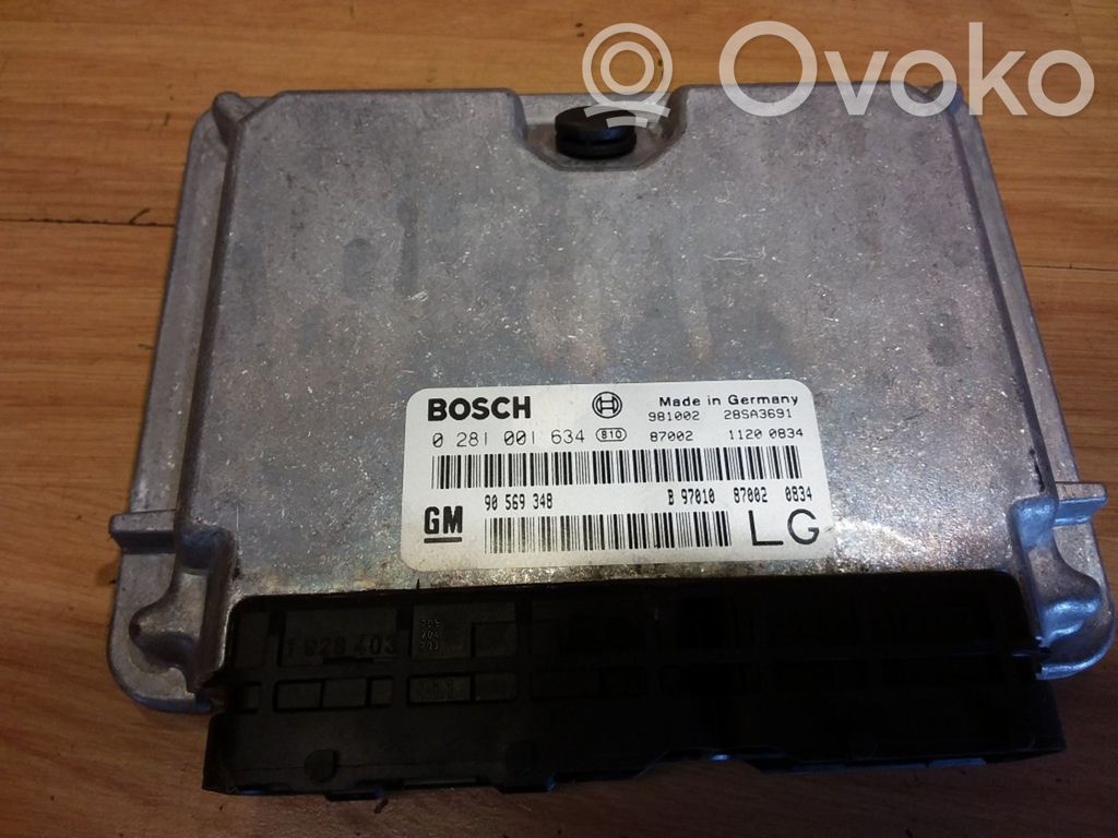 Opel Vectra B Engine control unit/module 