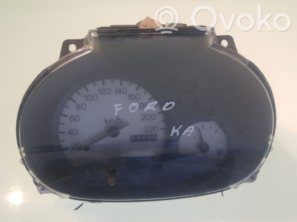 Ford Ka Geschwindigkeitsmesser Cockpit 
