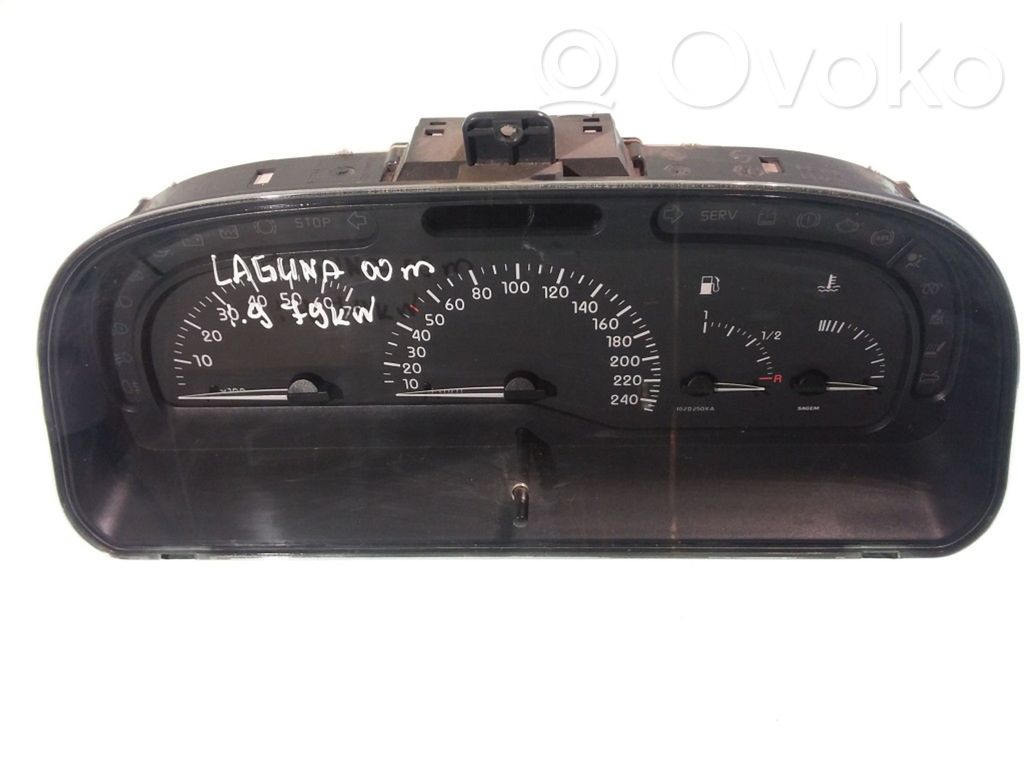 Renault Laguna I Speedometer (instrument cluster) 