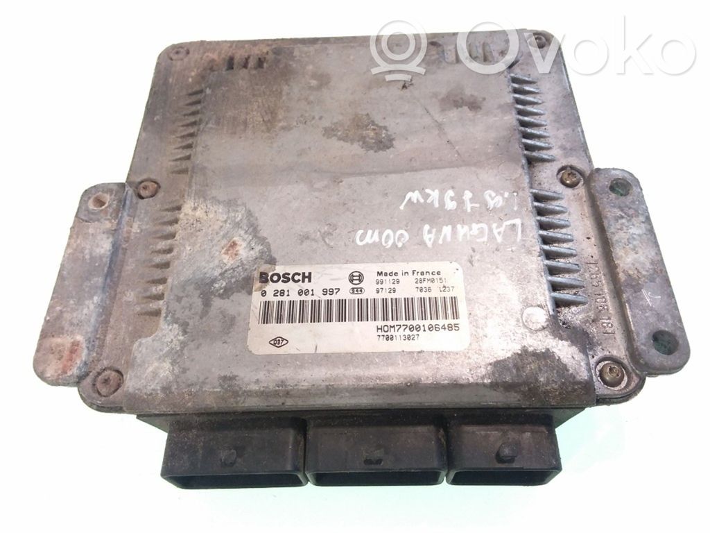 Renault Laguna I Engine control unit/module 