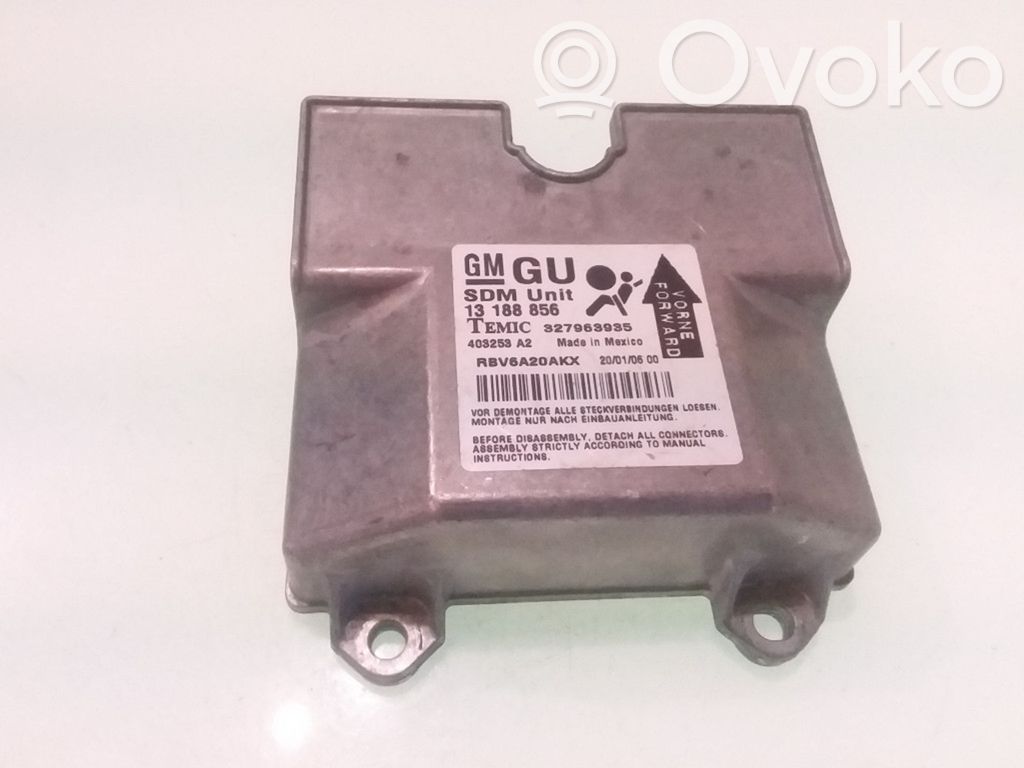 Sterownik / Moduł Airbag   13188856,32793935,403253