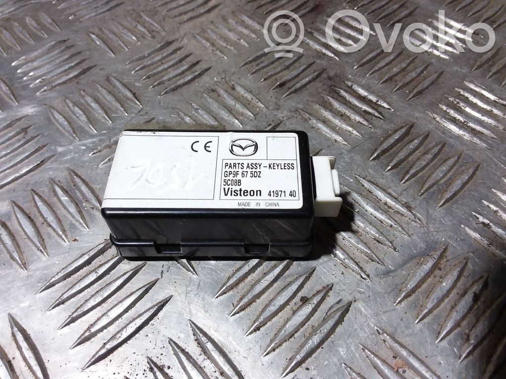 Mazda 6 Keyless (KESSY) go control unit/module 