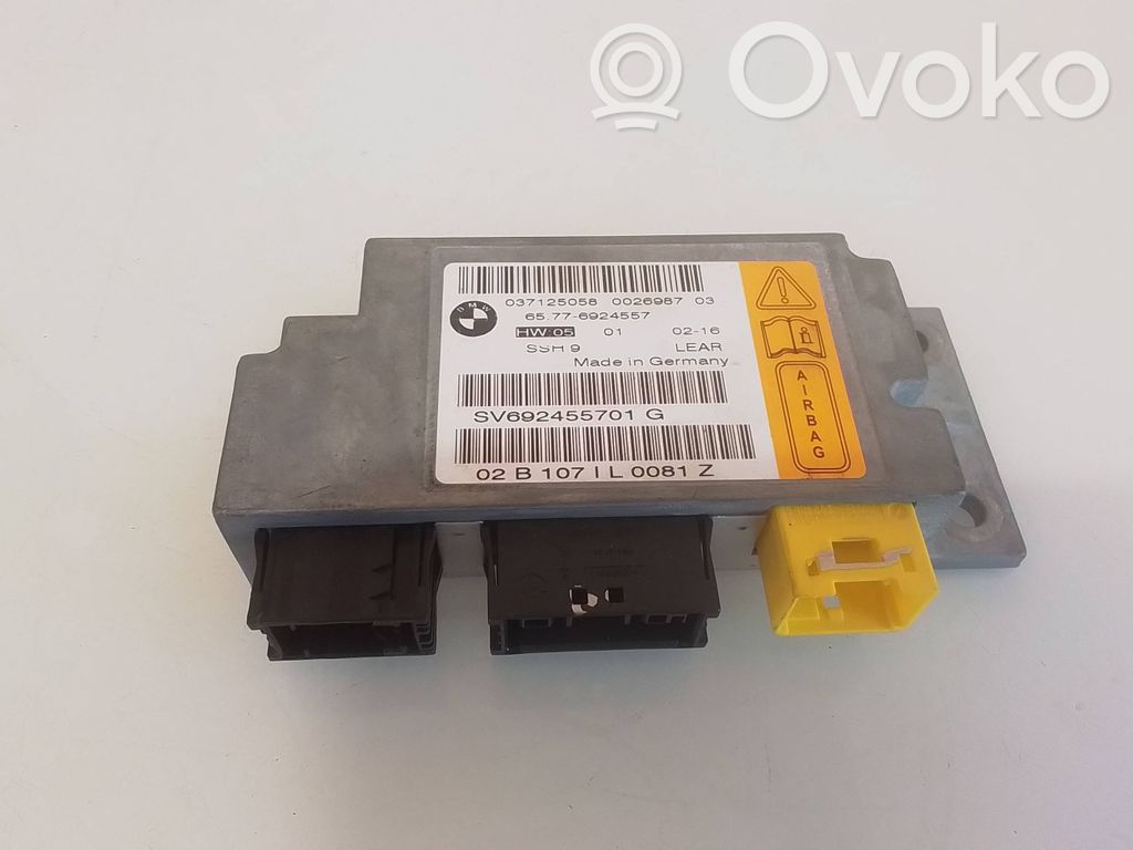 Airbag control unit/module   65776924557,037125058,6924557