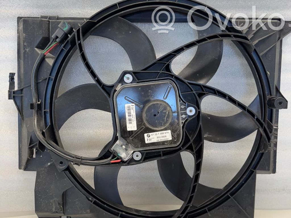 BMW X1 E84 Elektrisks radiatoru ventilators 