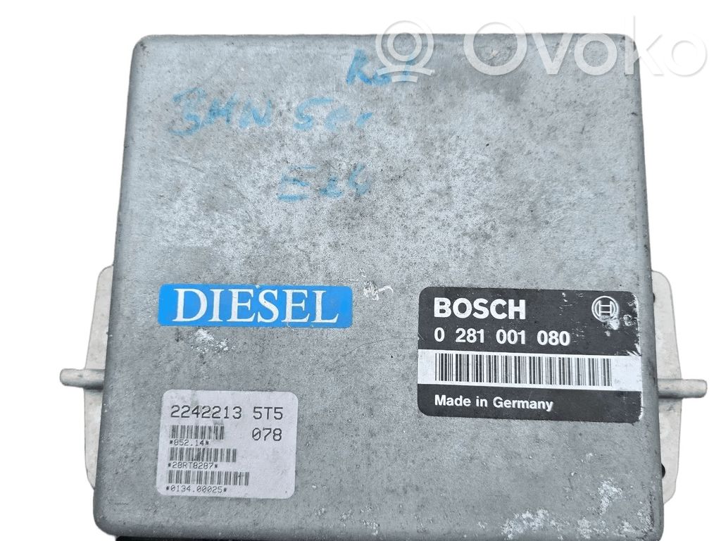 Unité de commande, module ECU de moteur   0281001080