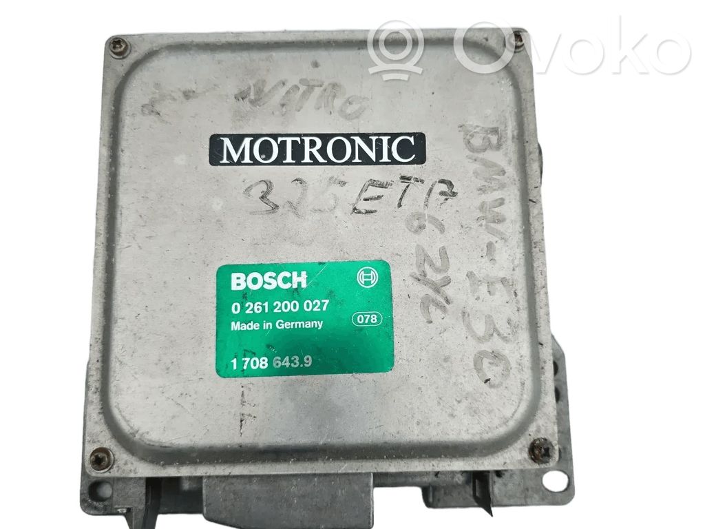 BMW 3 E30 Engine control unit/module ECU 